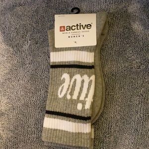 Active crew socks